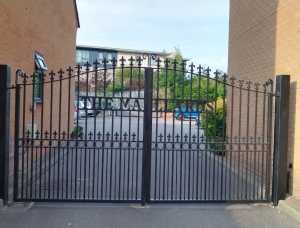 Gated entrance